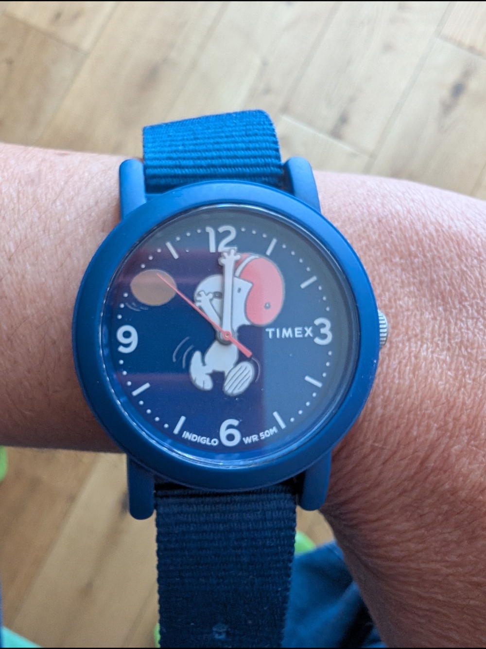 Timex X Snoopy Peanuts Football Watch Kids - New Without Tags